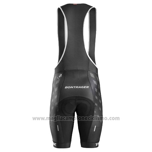 2016 Abbigliamento Ciclismo Trek Bontrager Nero Manica Corta e Salopette